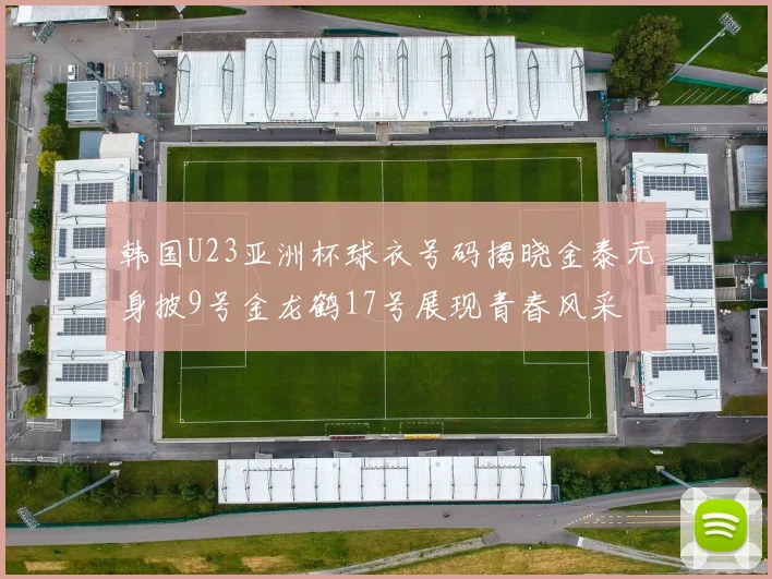 韩国U23亚洲杯球衣号码揭晓金泰元身披9号金龙鹤17号展现青春风采